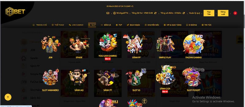Slot game 2 H3BET tại sảnh game slot