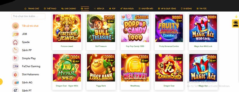 Slot game 3 Kho game nổ hũ