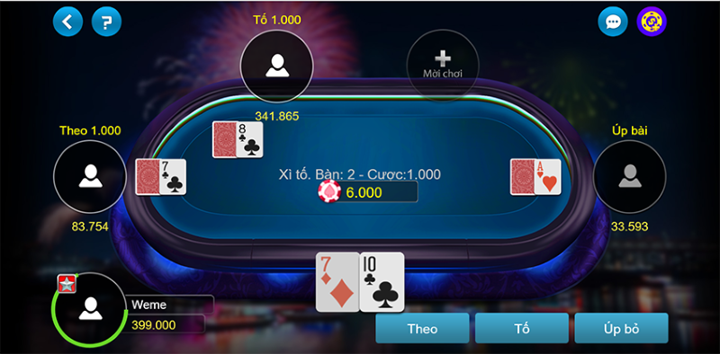 Xì Tố Online tại H3Bet – Thưởng nóng 200K cho tay chơi lỳ lợm 2 Luật chơi chi tiết trong cá cược Xì Tố